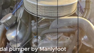 FREE PREMIUM PREVIEW : STEP GAY DAD - PEDAL PUMPER - THE HARD START - BY MANLYFOOT