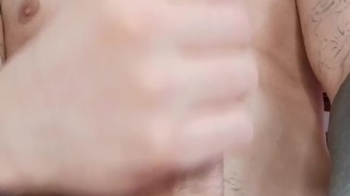Big cock cums, sweet moans