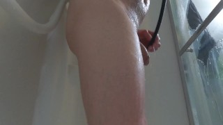 Mature male shower time!!