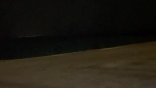 Fucking a stranger at the beach (onlyfans @ girlsonfilm333)