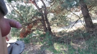 Young cruising twink boy opens up the hot season with his public dick masturbation on a nude beach