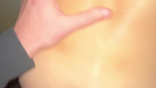 Public Hotel Sex with the Door Open Trying to get CAUGHT!