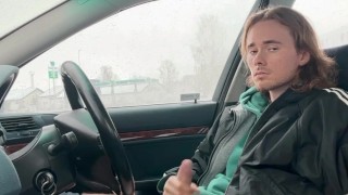 Caught jerking off in public