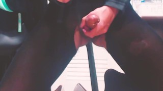 Femboy urethral play, make cum flood