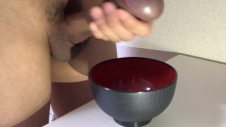 精子でチョコを作る Making chocolate with sperm