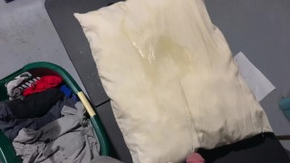 Getting turned on by peeing everywhere in my basement