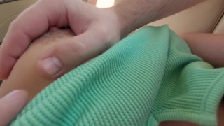 I Let Stranger touch My Hot Body in His Car