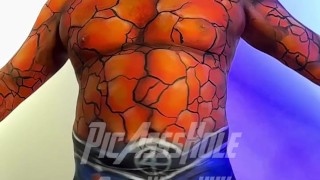 Fantastic fours the thing coming to clobber you 😈 OFs -welsh_blokexxx