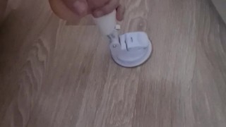 Man Deep throat and anal fuck machine