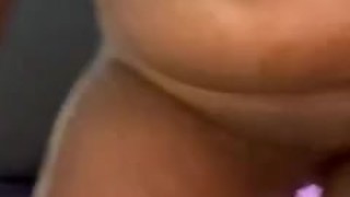 Cute Black Girl With BIG Round ASS FINGERING her TIGHT ASSHOLE ROUGH n Deep!