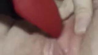 Masturbating on the floor