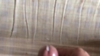 Japanese tiny dick jerking off poor cum a lil more