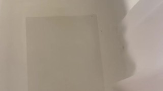 jerking in the shower