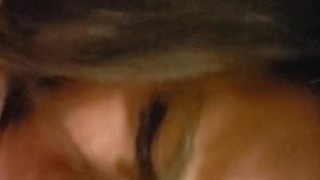 Wife gets fucked hard with my cock in her mouth