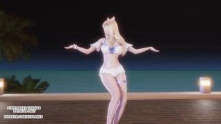 [MMD] CHUNG HA - Sparkling Ahri Sexy Kpop Dance League of Legends Uncensored Hentai 4K