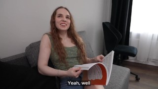 Teen POV: Guy Records Homemade Porn with Sweet Girl, Cums Inside!