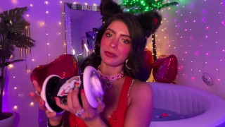 ASMR EAR LICKING HOT CATGIRL ARA ARA MEOW Your Valentine Uwu - CorneliustheCat ASMR