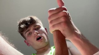 sexy Twink boy cumming