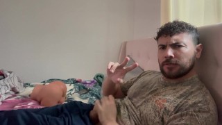 Man Fucks Silicone Ass for 5 Minutes until he cums imagine it’s your Ass Onlyfans,com/roddddddd