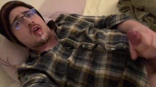 Got some cum in my mouth and on my face