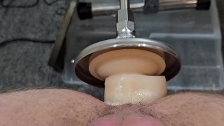 Solo male fucking machine pov