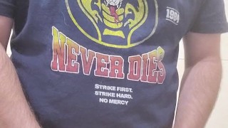 Teasing my thick cock