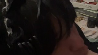   Emo Femboy Loves Sucking