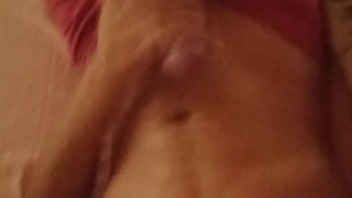 Pov handjob creampie