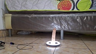 Placer en mi ano con dildo sabroso