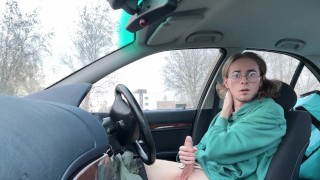 Caught jerking off completely nude in public
