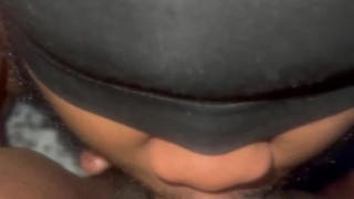 Pounding, creampie eating and cum play