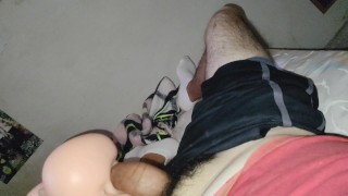 CALCETÍN EN MI VERGA