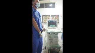 How delicious to play with the doctor's cock