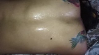 Esposa Caliente, se Moja en sudor de tanto coger