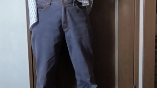 A Japanese man who doesn't have a partner is masturbating alone today.