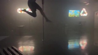 Steamy Pole Dance