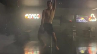 Steamy Pole Dance