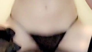 Petite slut loves to ride it