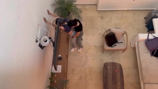 We finally arrive in Cartagena and Scarlett wants to fuck her coworker!!