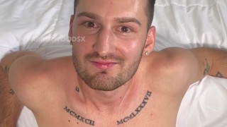 Man Gives Himself Blowjob With His Pulsing Asshole Pointed At Camera While He Cums