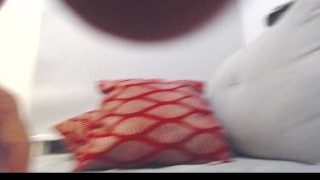 FOLLANDO MI CULO CON ENORME DILDO