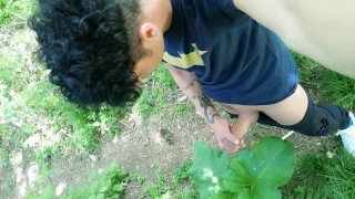 Cumshots outdoor compilation - different angles , view from below , cum on camera lens cum in condom