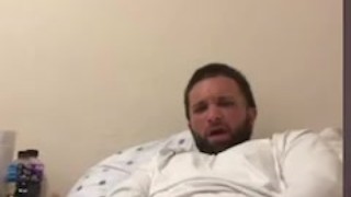 Hunk has a big thick cock and shoots huge koads