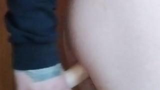 Sound on! 21cm dildo vs my ass