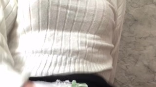 にあのオナニー。パンツの中でイッちゃいました。