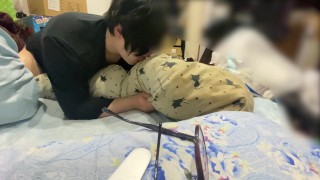 布団とベロチュー擬似セックスをする【グロ注意】