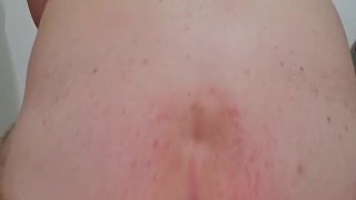 Anal Squat Fucking Giant Ribbed Cone Dildo [FULL VIDEO]