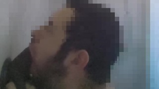 Deepthroat practice on 12 in. Dildo