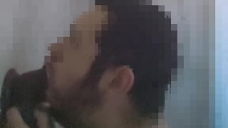 Deepthroat practice on 12 in. Dildo