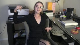 Sexy CEO Lola Leda smokes while you stroke (Trailer- Full vid on OF & MV)